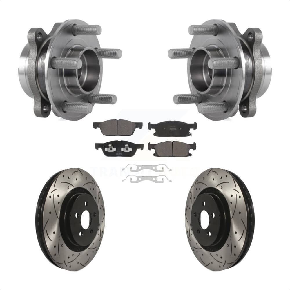 Transit Auto - KBB-127056 - Front Wheel Bearing and Hub Assembly Kits
