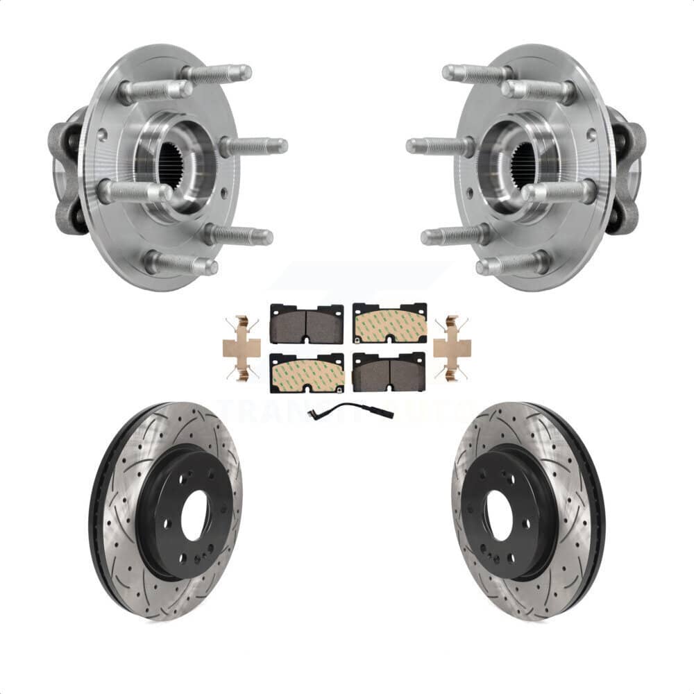 Transit Auto - KBB-127160 - Front Wheel Bearing and Hub Assembly Kits