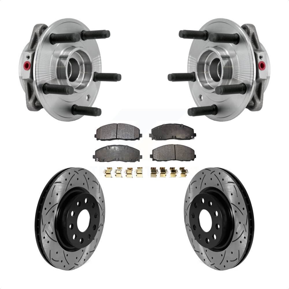 Transit Auto - KBB-127163 - Front Wheel Bearing and Hub Assembly Kits