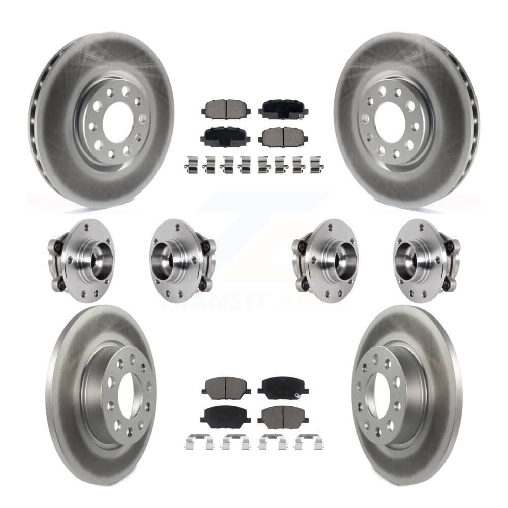 Transit Auto - KBB-127195 - Front and Rear Wheel Bearing and Hub Assembly Kits