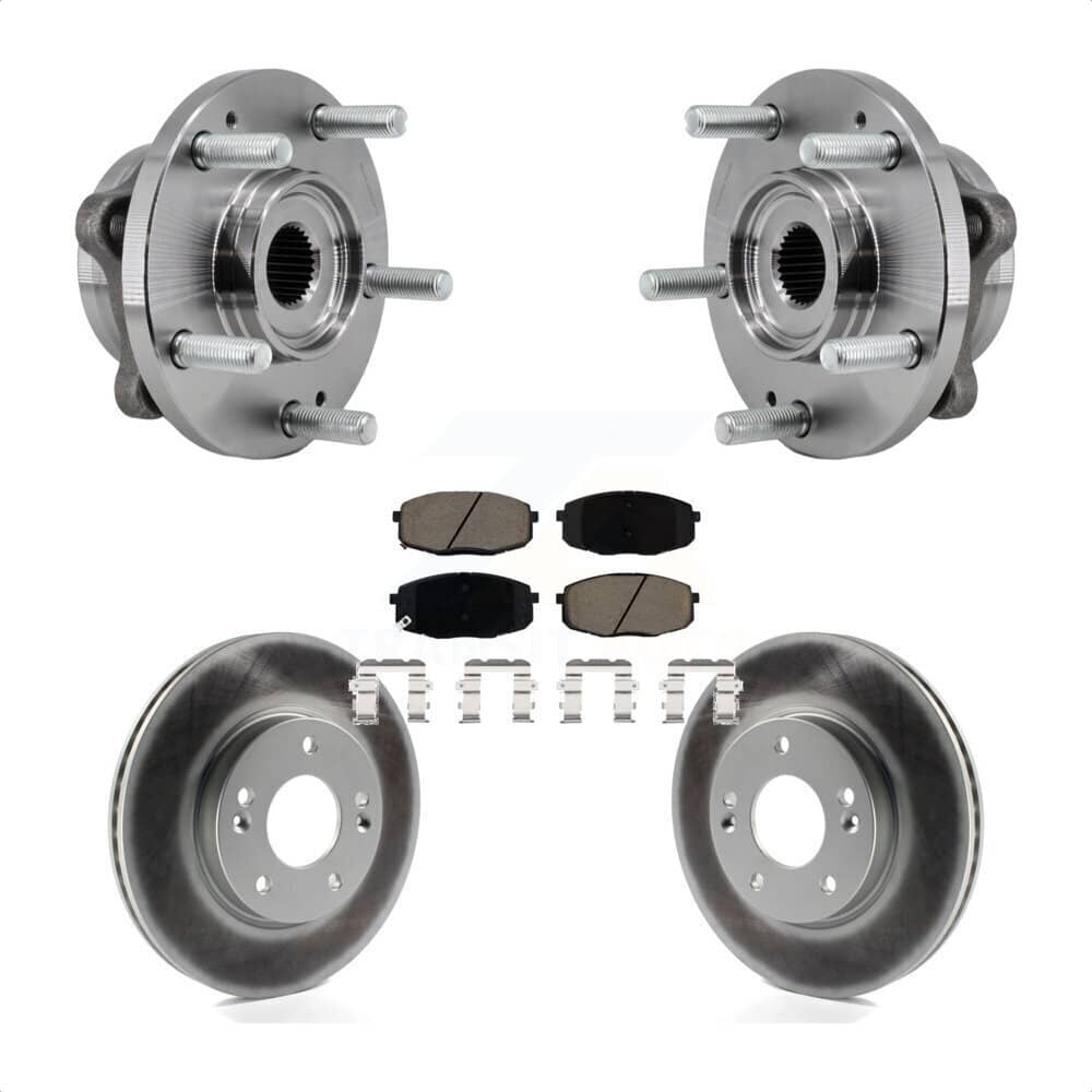 Transit Auto - KBB-127221 - Front Wheel Bearing and Hub Assembly Kits
