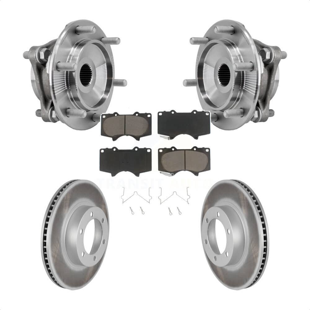 Transit Auto - KBB-127224 - Front Wheel Bearing and Hub Assembly Kits