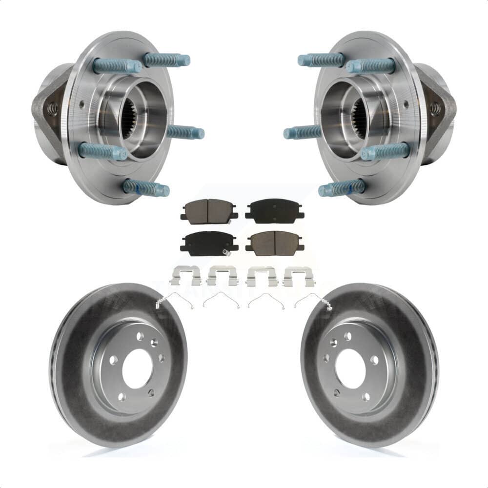 Transit Auto - KBB-127227 - Front Wheel Bearing and Hub Assembly Kits