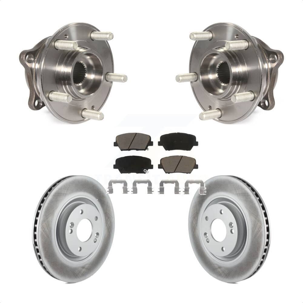 Transit Auto - KBB-127234 - Front Wheel Bearing and Hub Assembly Kits