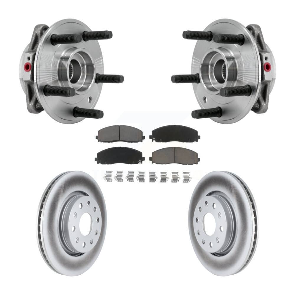 Transit Auto - KBB-127241 - Front Wheel Bearing and Hub Assembly Kits