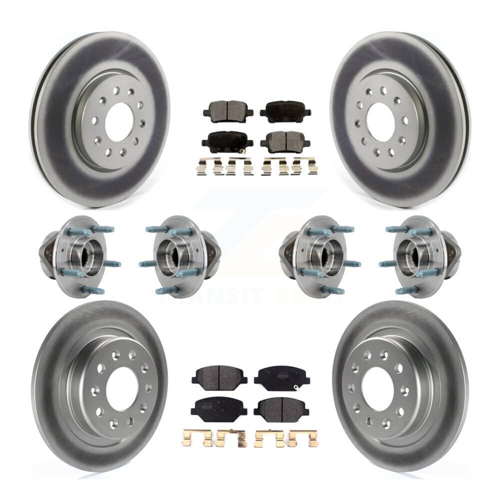 Transit Auto - KBB-127263 - Front and Rear Wheel Bearing and Hub Assembly Kits