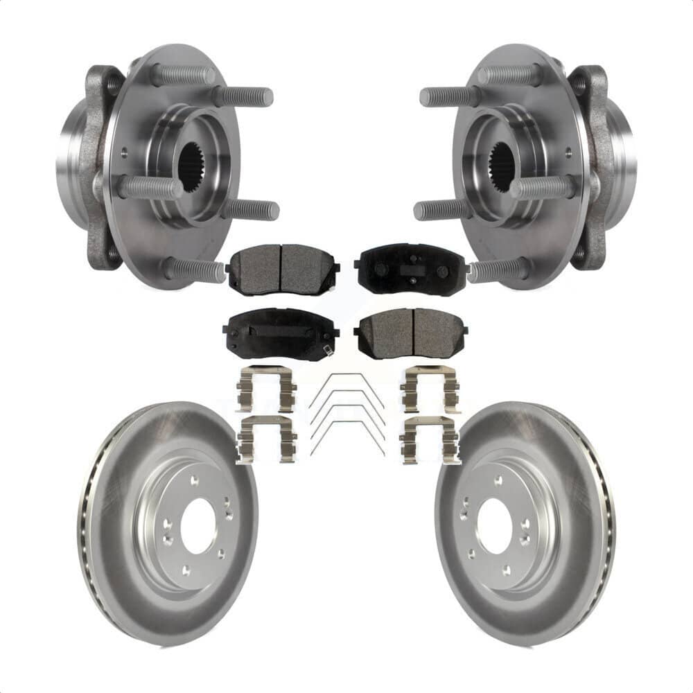 Transit Auto - KBB-127304 - Front Wheel Bearing and Hub Assembly Kits
