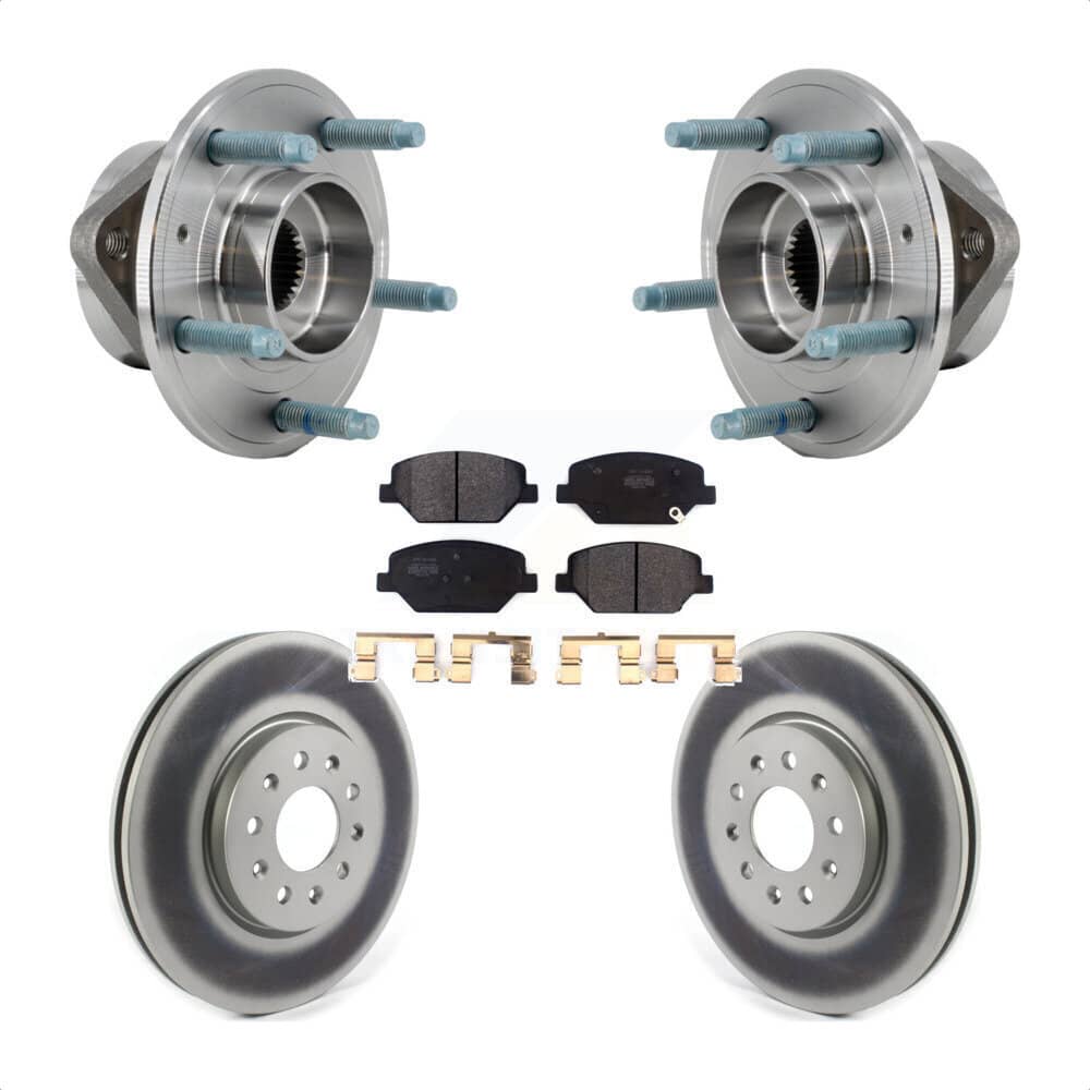 Transit Auto - KBB-127331 - Front Wheel Bearing and Hub Assembly Kits