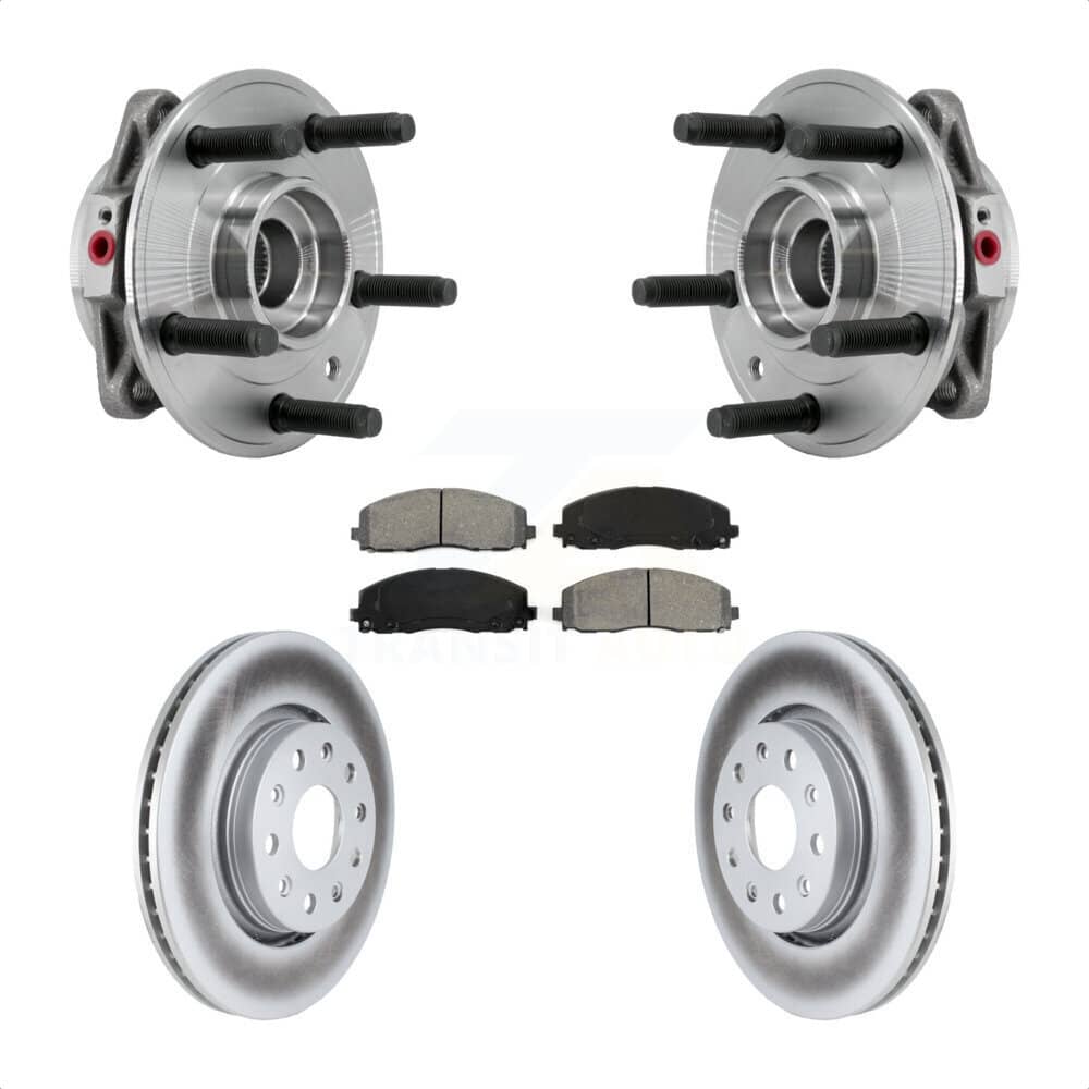 Transit Auto - KBB-127374 - Front Wheel Bearing and Hub Assembly Kits