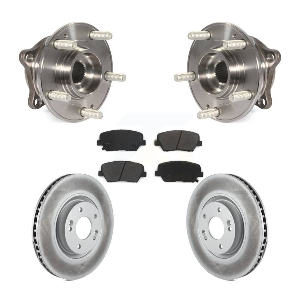 Transit Auto - KBB-127386 - Front Wheel Bearing and Hub Assembly Kits