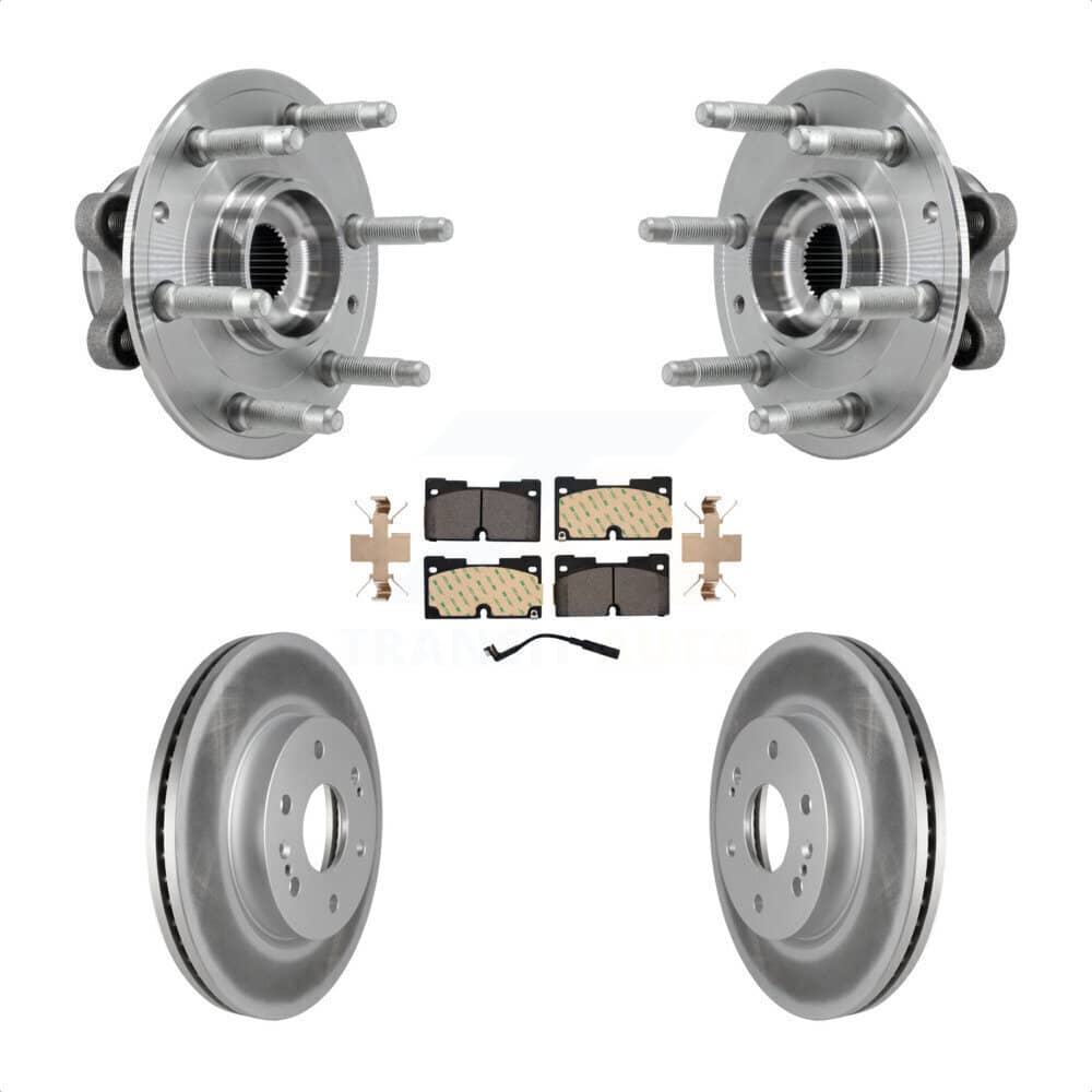 Transit Auto - KBB-127433 - Front Wheel Bearing and Hub Assembly Kits