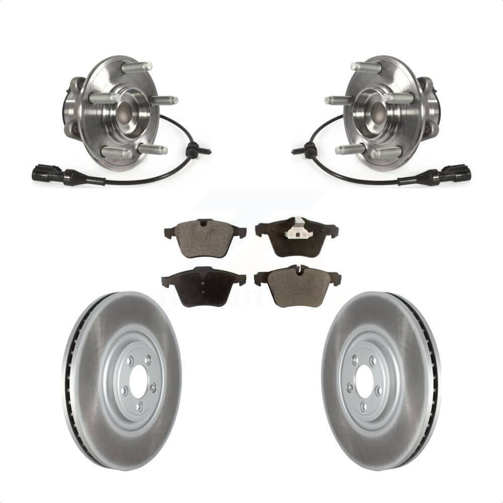 Transit Auto - KBB-127445 - Front Wheel Bearing and Hub Assembly Kits