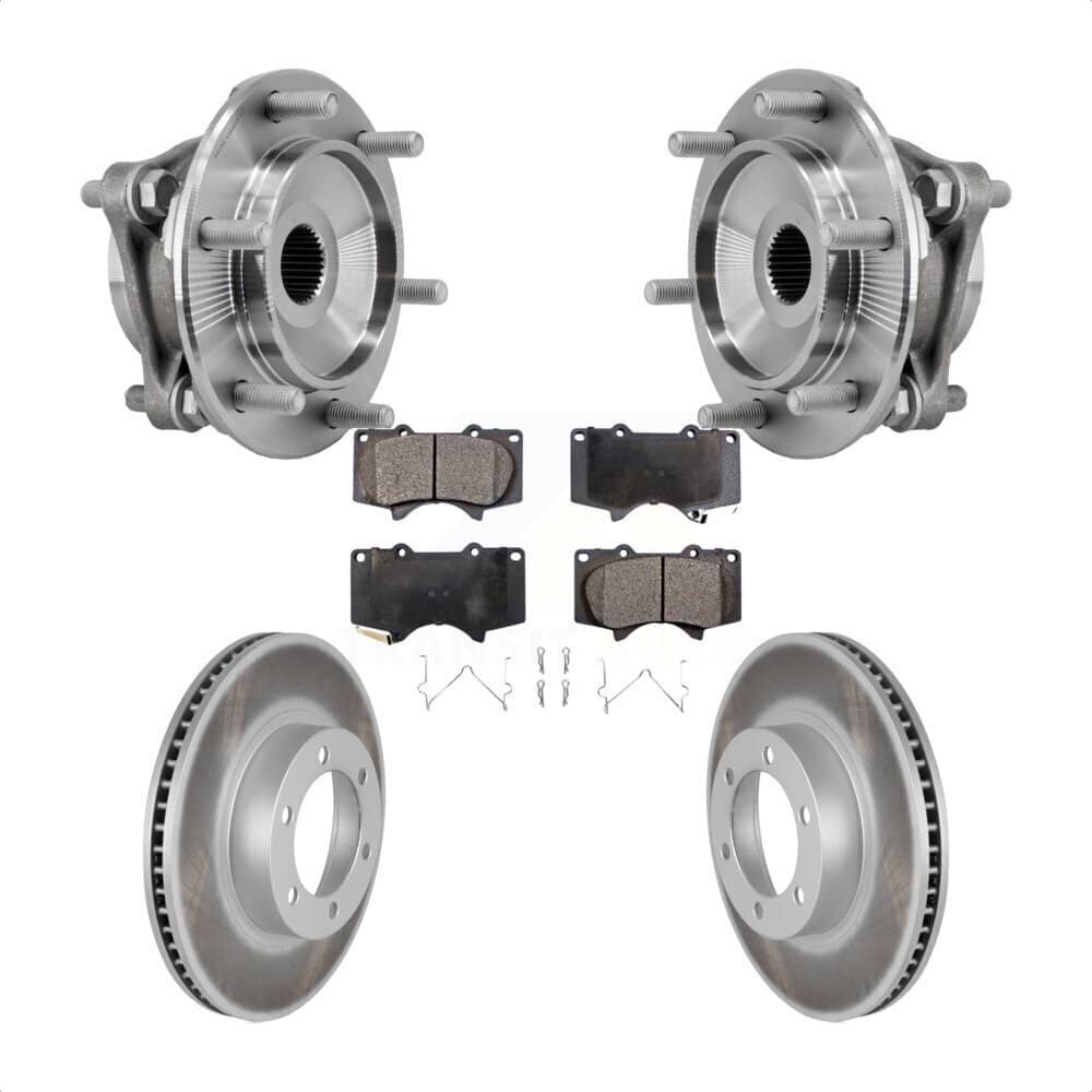 Transit Auto - KBB-127455 - Front Wheel Bearing and Hub Assembly Kits