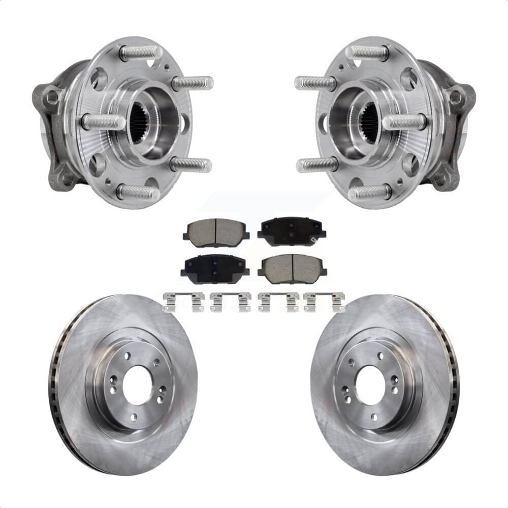 Transit Auto - KBB-127483 - Front Wheel Bearing and Hub Assembly Kits