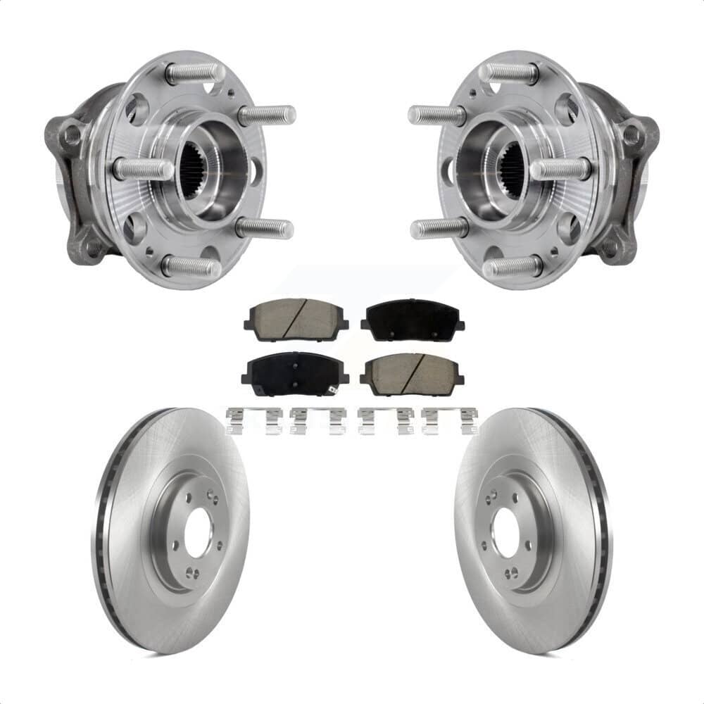 Transit Auto - KBB-127498 - Front Wheel Bearing and Hub Assembly Kits