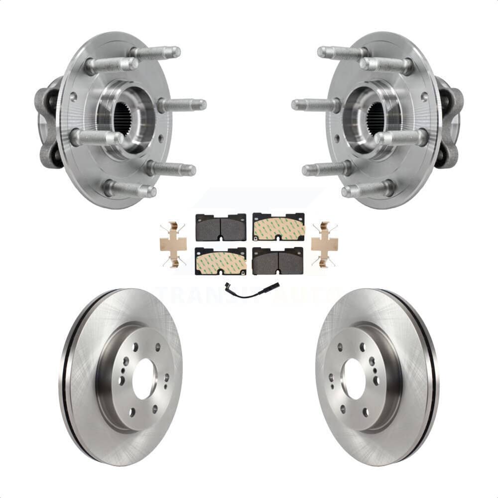 Transit Auto - KBB-127507 - Front Wheel Bearing and Hub Assembly Kits