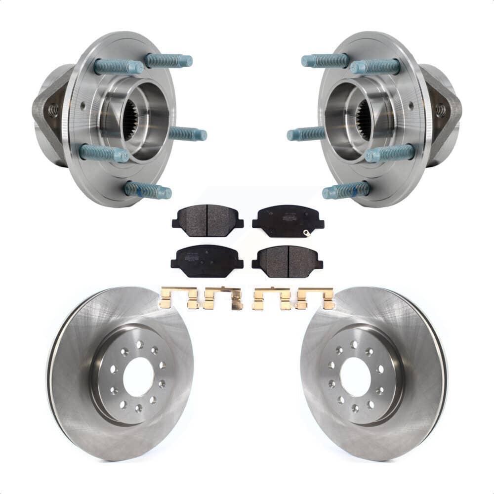 Transit Auto - KBB-127528 - Front Wheel Bearing and Hub Assembly Kits