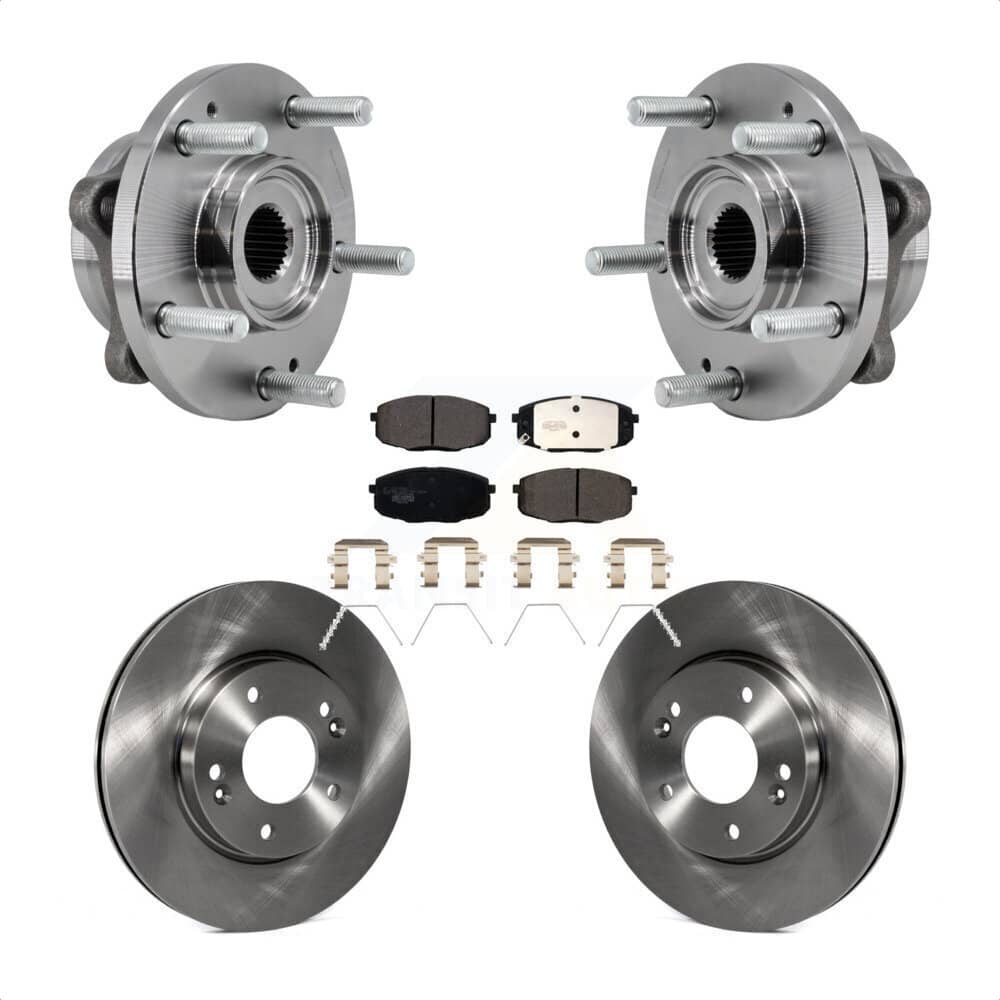 Transit Auto - KBB-127563 - Front Wheel Bearing and Hub Assembly Kits