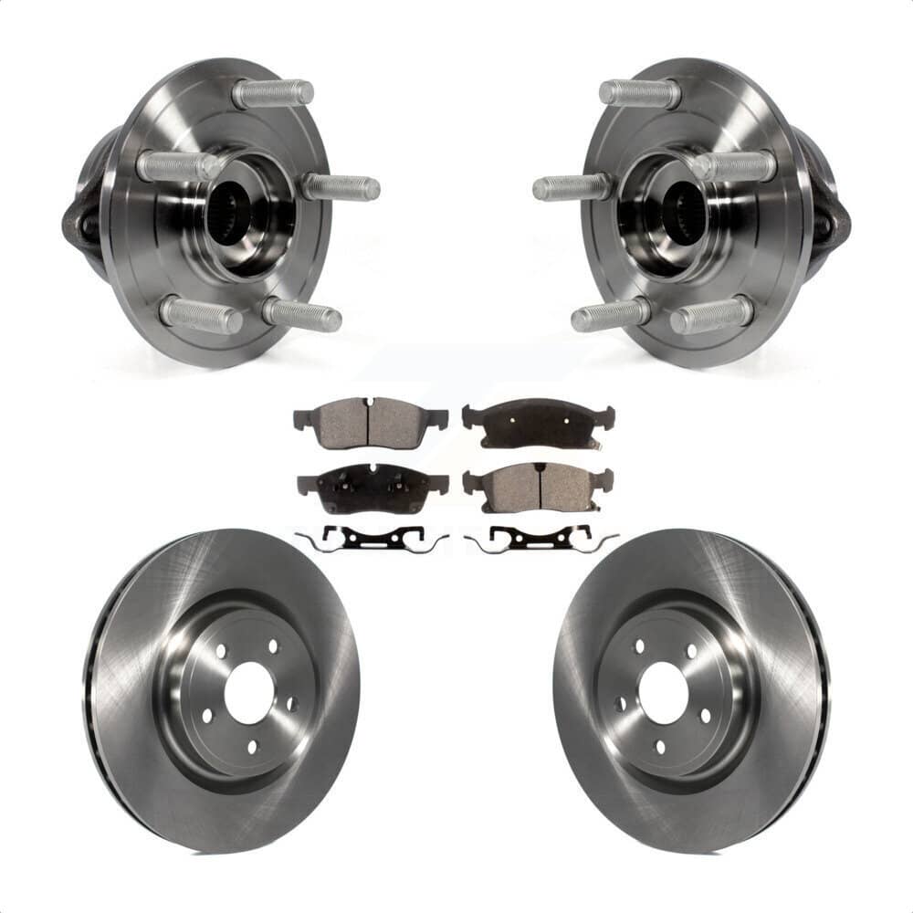 Transit Auto - KBB-127589 - Front Wheel Bearing and Hub Assembly Kits