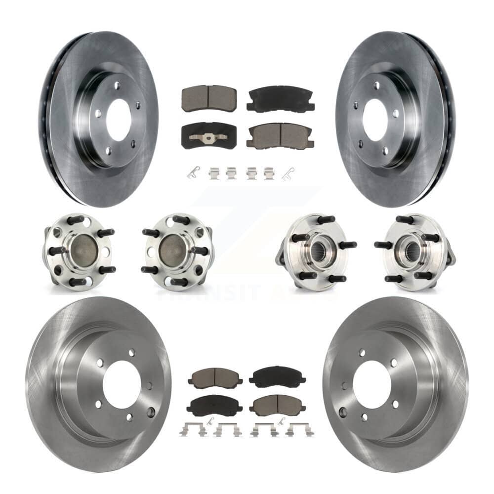 Transit Auto - KBB-127679 - Front and Rear Wheel Bearing and Hub Assembly Kits