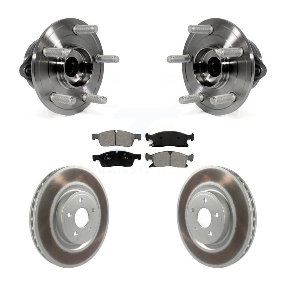 Transit Auto - KBB-127707 - Front Wheel Bearing and Hub Assembly Kits