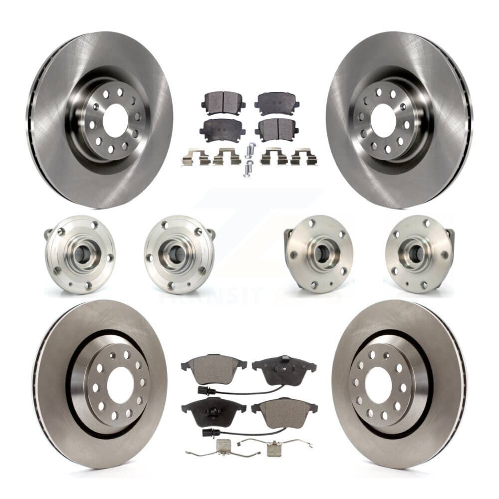 Transit Auto - KBB-127981 - Front and Rear Wheel Bearing and Hub Assembly Kits