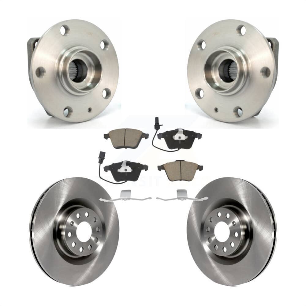 Transit Auto - KBB-128034 - Front Wheel Bearing and Hub Assembly Kits