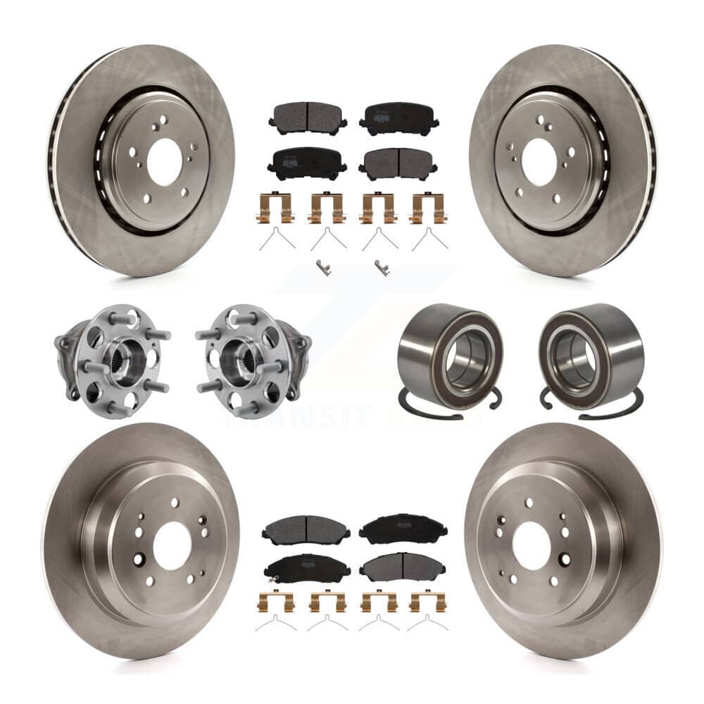 Transit Auto - KBB-128076 - Front and Rear Wheel Bearing Kits