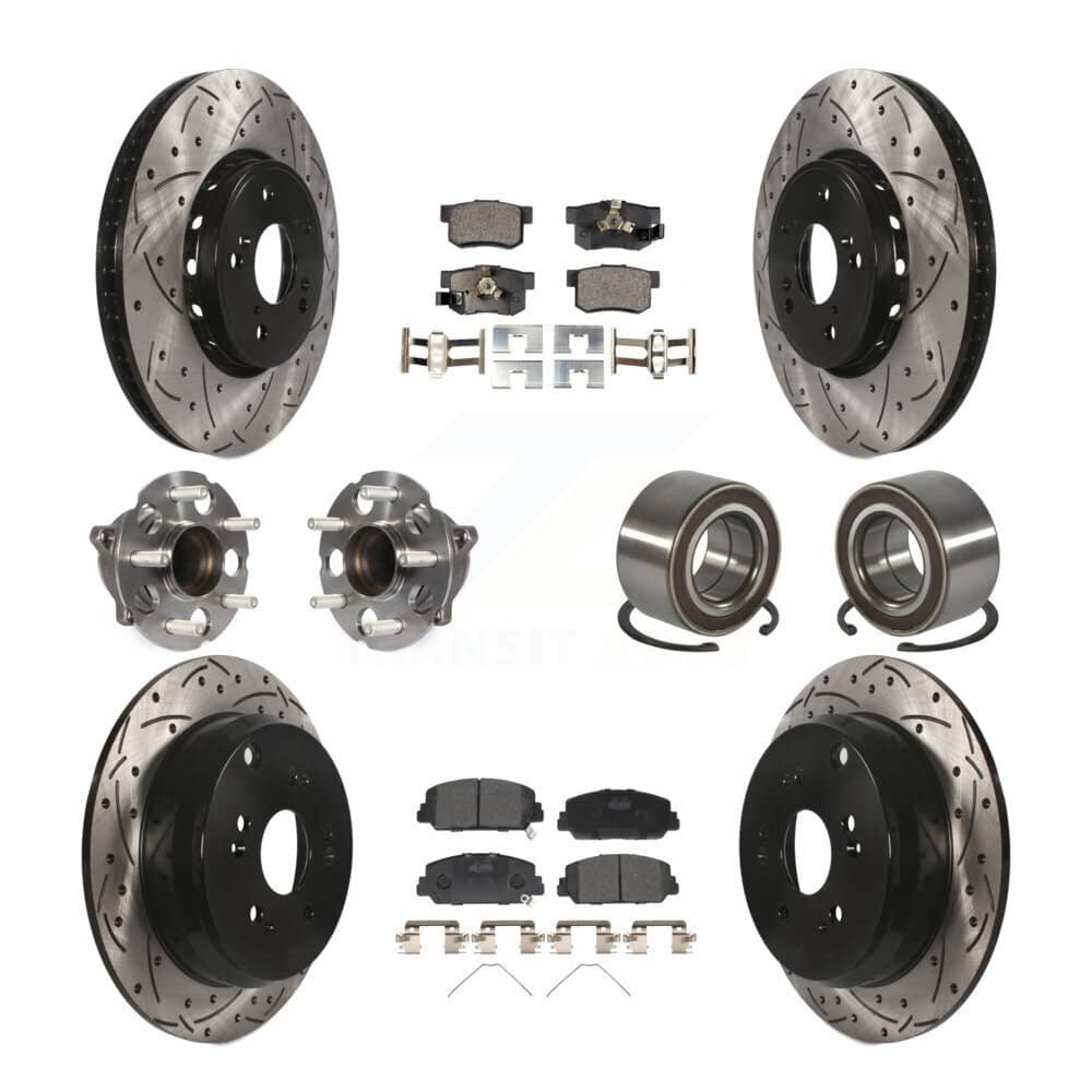Transit Auto - KBB-128236 - Front and Rear Wheel Bearing Kits