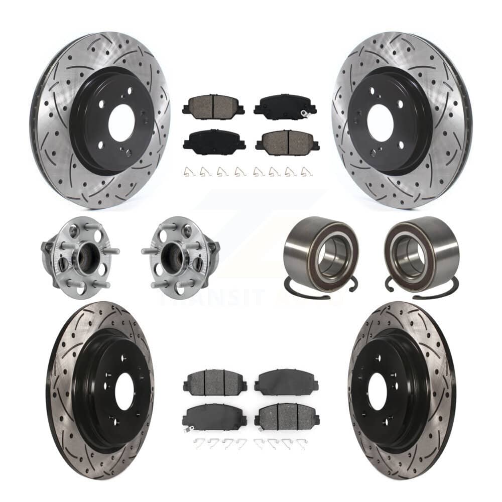 Transit Auto - KBB-128262 - Front and Rear Wheel Bearing Kits