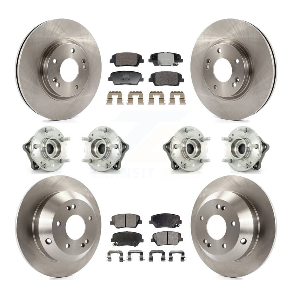 Transit Auto - KBB-128352 - Front and Rear Wheel Bearing and Hub Assembly Kits