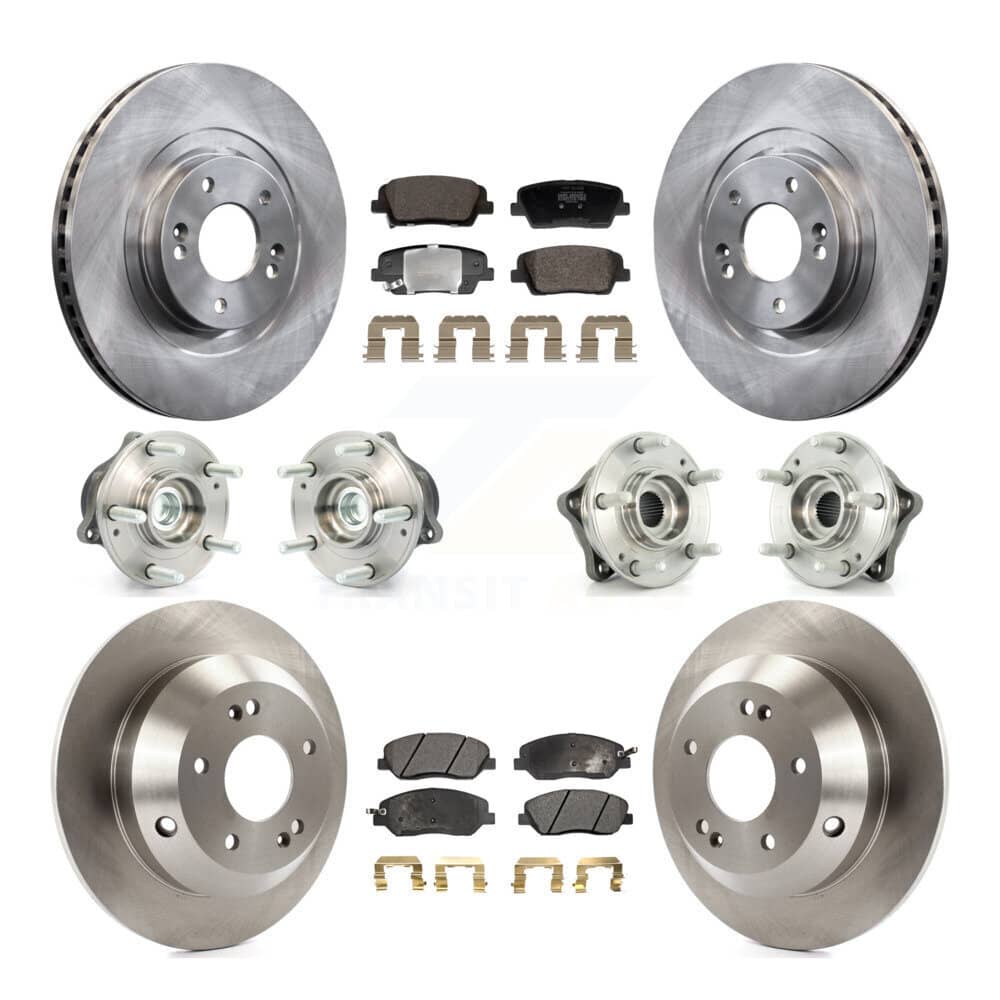 Transit Auto - KBB-128419 - Front and Rear Wheel Bearing and Hub Assembly Kits
