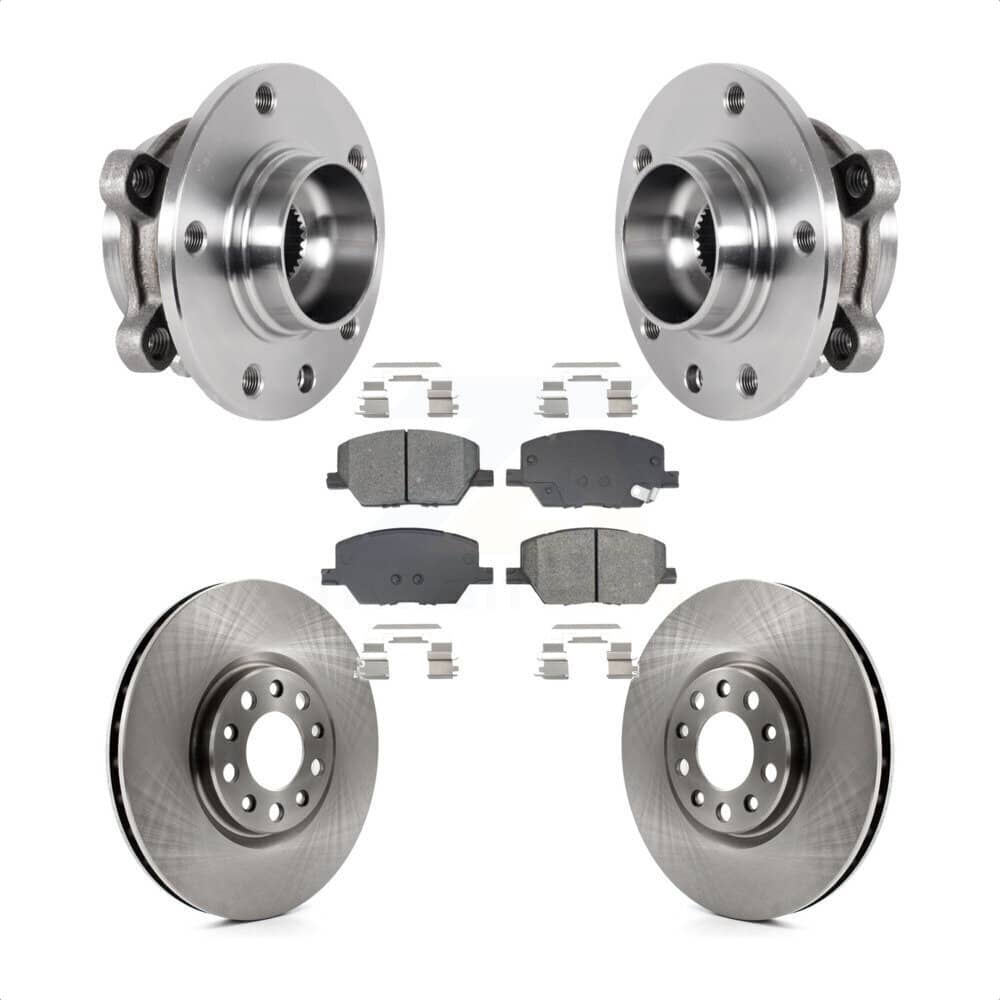 Transit Auto - KBB-128490 - Front Wheel Bearing and Hub Assembly Kits