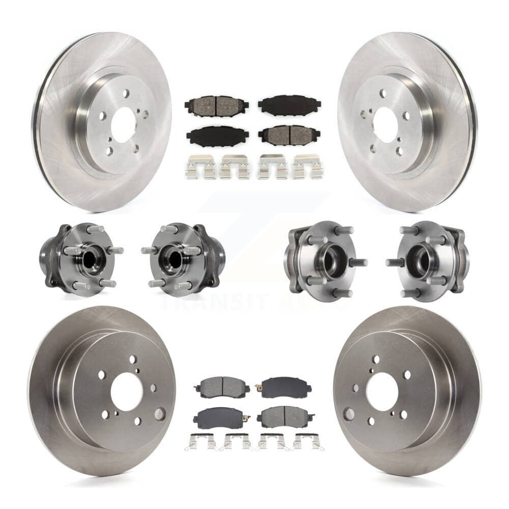 Transit Auto - KBB-128519 - Front and Rear Wheel Bearing and Hub Assembly Kits