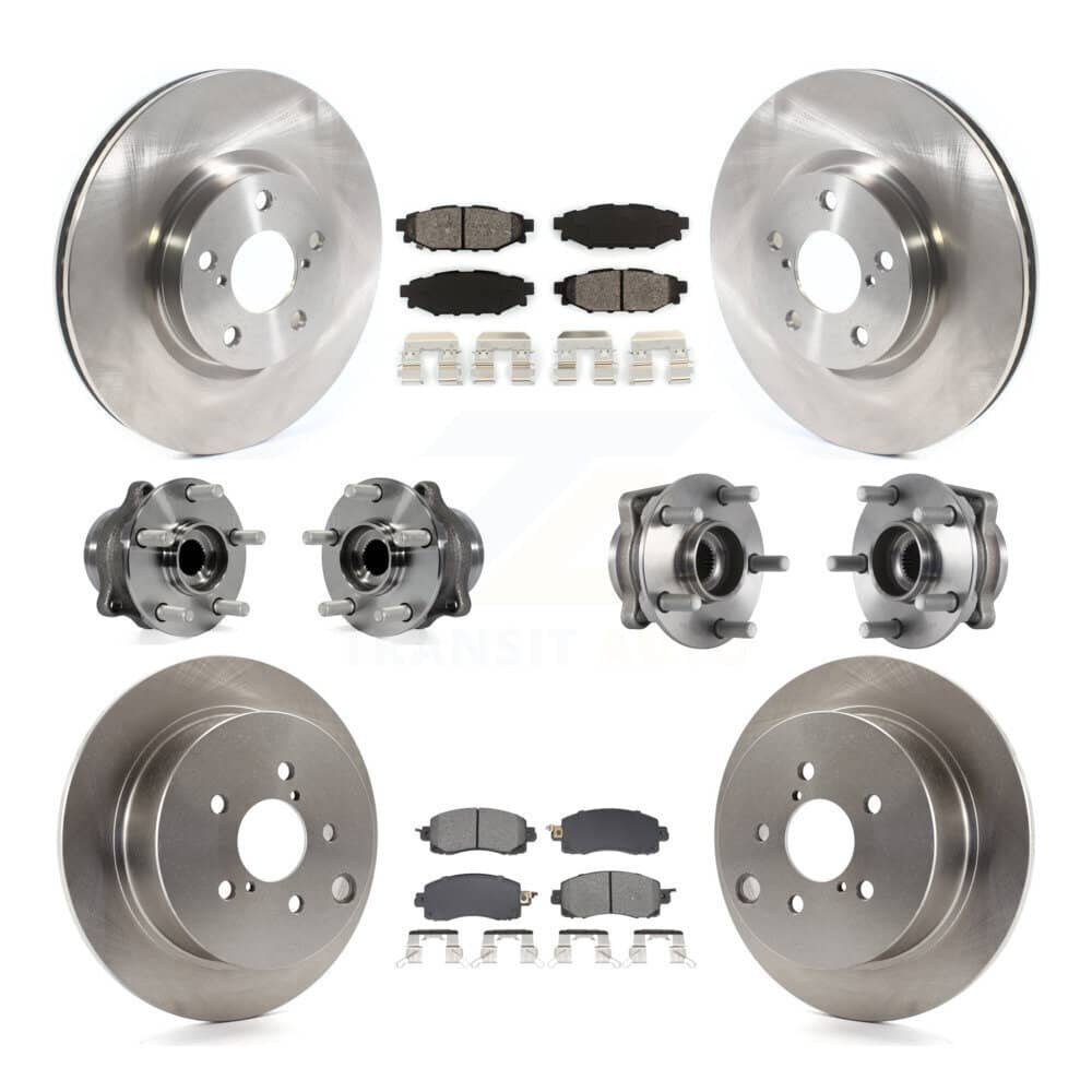 Transit Auto - KBB-128556 - Front and Rear Wheel Bearing and Hub Assembly Kits