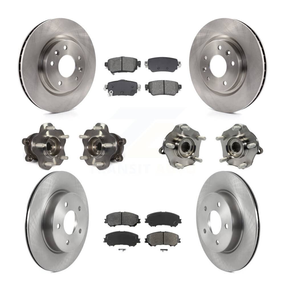 Transit Auto - KBB-128560 - Front and Rear Wheel Bearing and Hub Assembly Kits