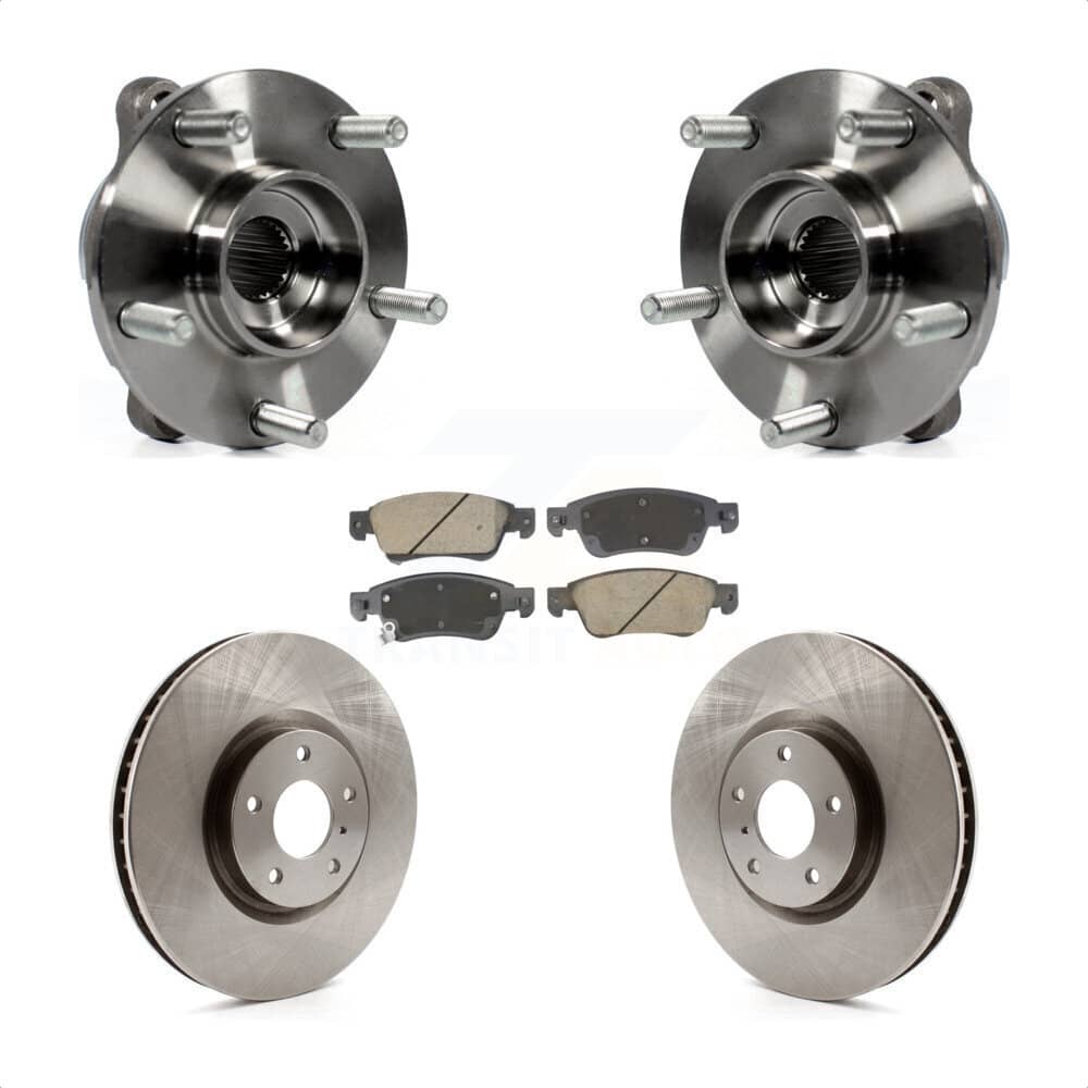 Transit Auto - KBB-128588 - Front Wheel Bearing and Hub Assembly Kits
