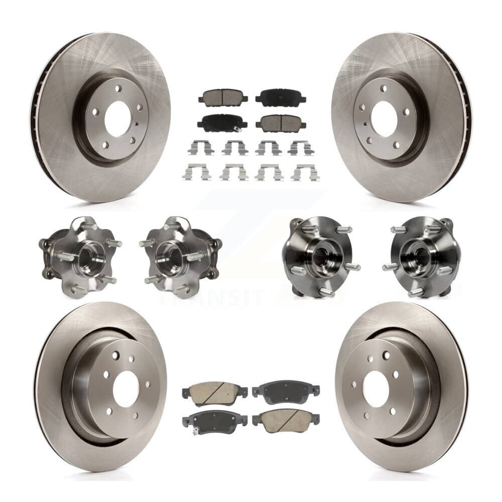 Transit Auto - KBB-128610 - Front and Rear Wheel Bearing and Hub Assembly Kits