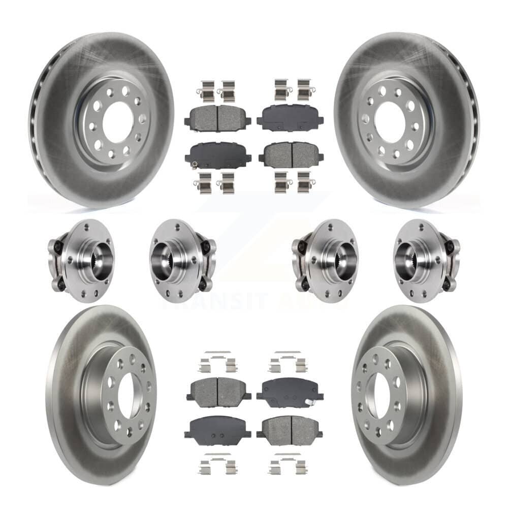 Transit Auto - KBB-128645 - Front and Rear Wheel Bearing and Hub Assembly Kits