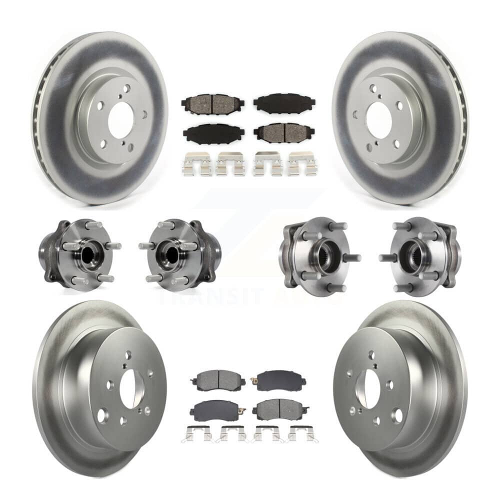Transit Auto - KBB-128685 - Front and Rear Wheel Bearing and Hub Assembly Kits