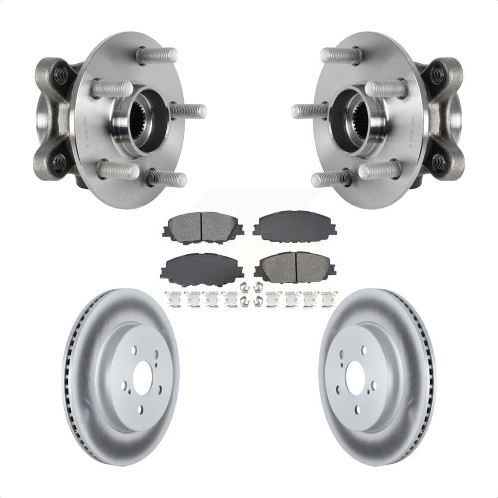 Transit Auto - KBB-128738 - Front Wheel Bearing and Hub Assembly Kits