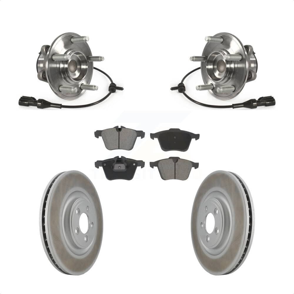 Transit Auto - KBB-128773 - Front Wheel Bearing and Hub Assembly Kits