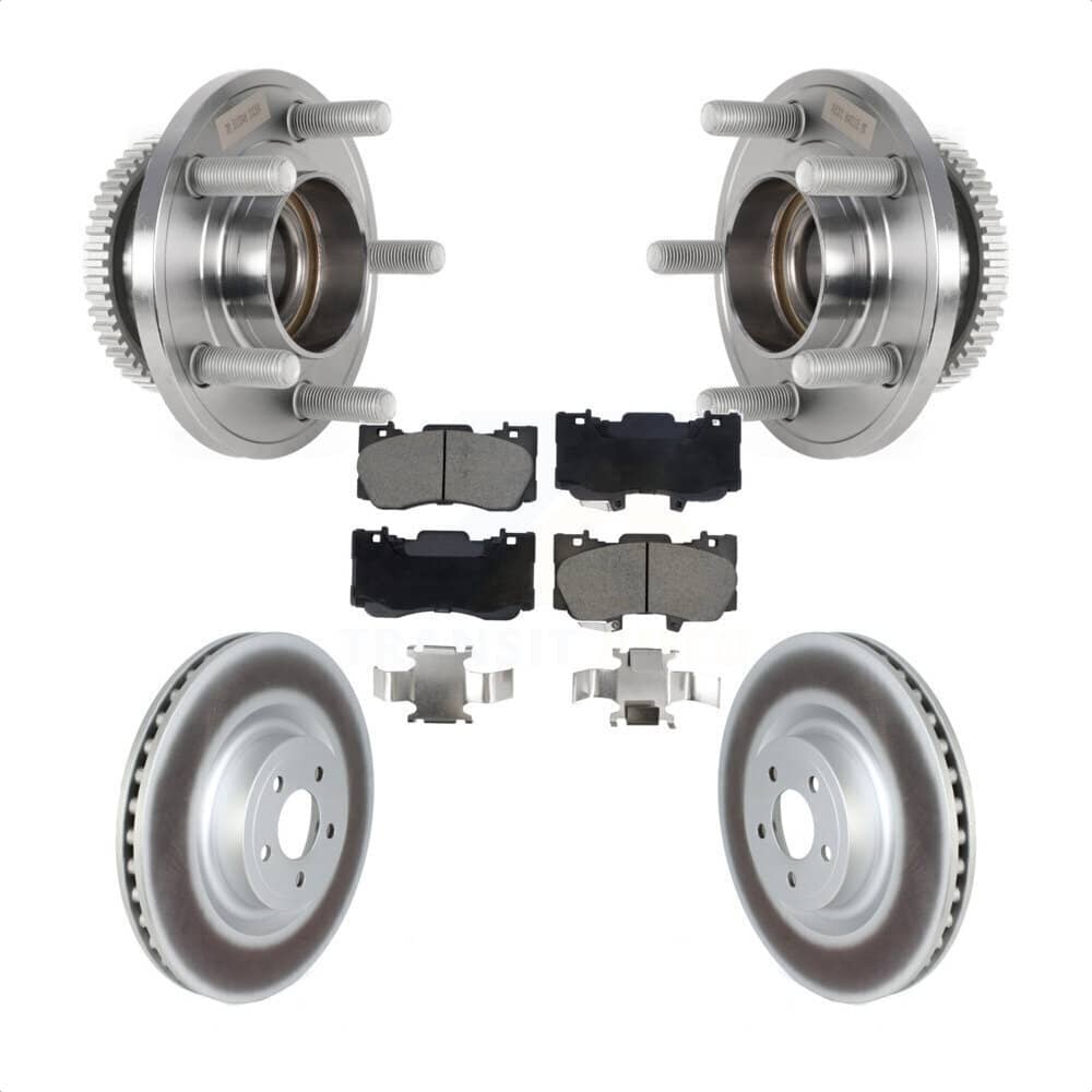 Transit Auto - KBB-128782 - Front Wheel Bearing and Hub Assembly Kits