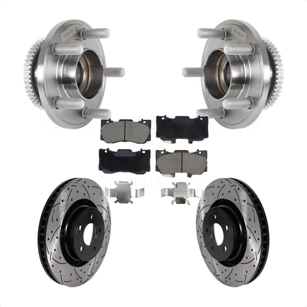 Transit Auto - KBB-128926 - Front Wheel Bearing and Hub Assembly Kits