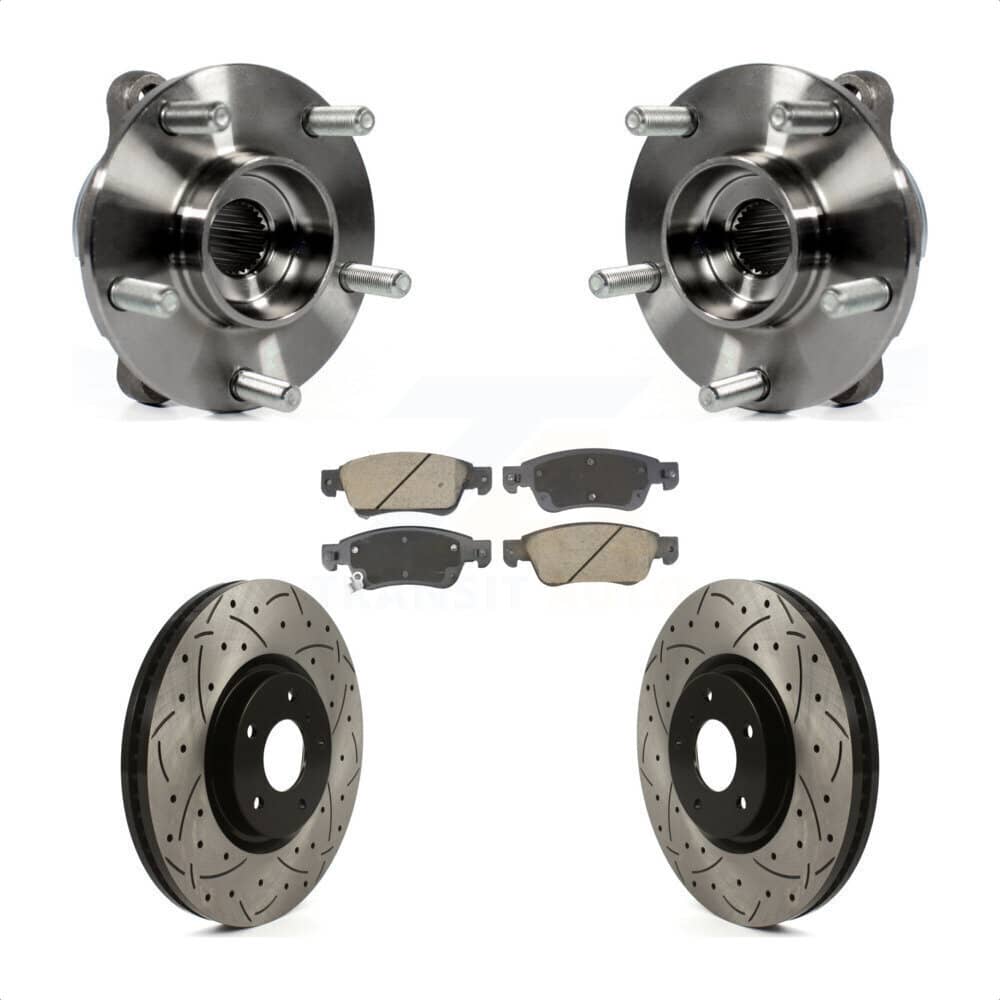Transit Auto - KBB-128930 - Front Wheel Bearing and Hub Assembly Kits