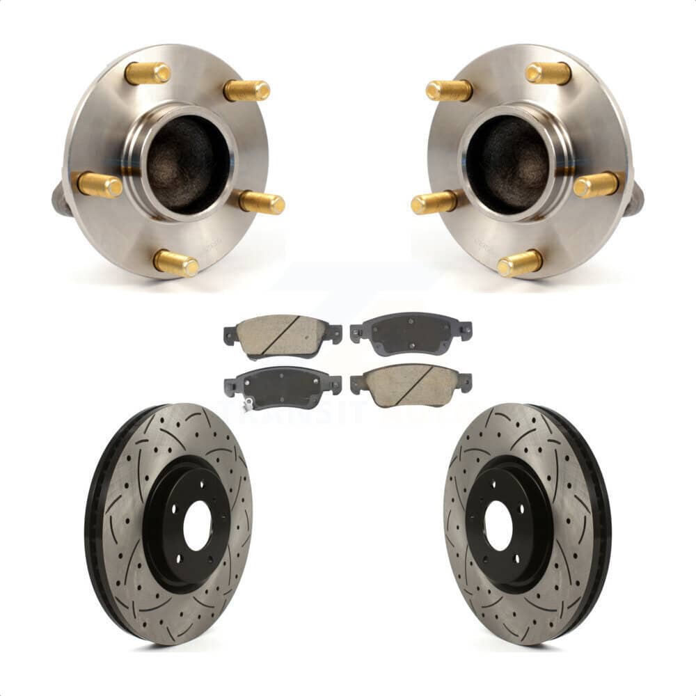 Transit Auto - KBB-128939 - Front Wheel Bearing and Hub Assembly Kits