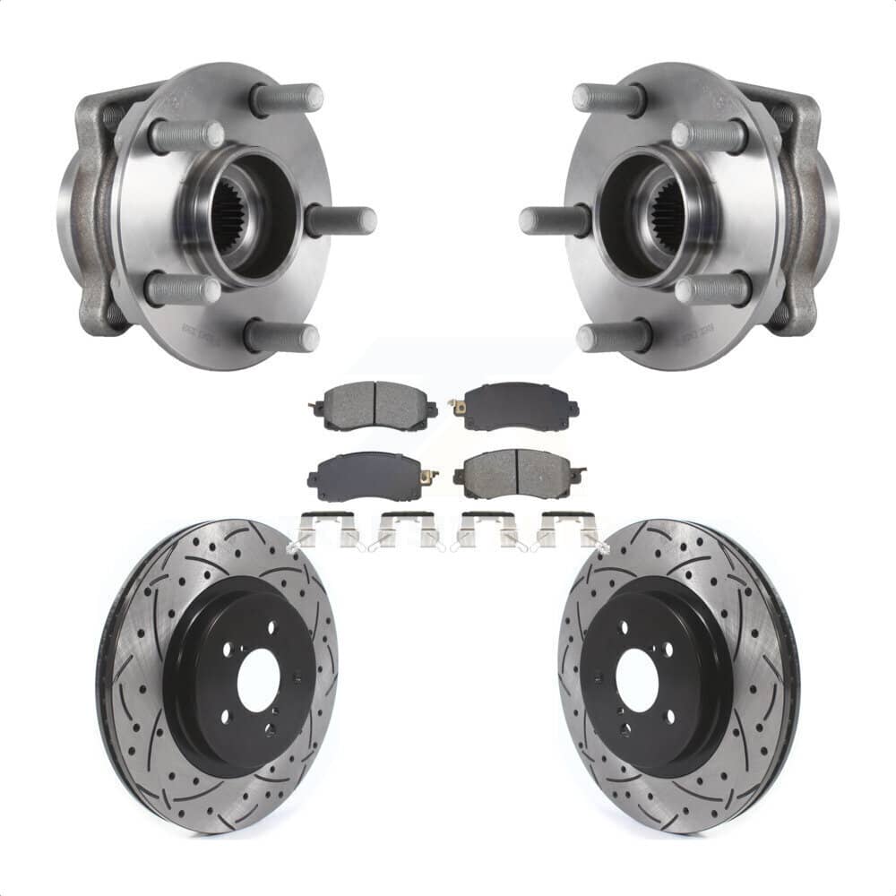 Transit Auto - KBB-128954 - Front Wheel Bearing and Hub Assembly Kits