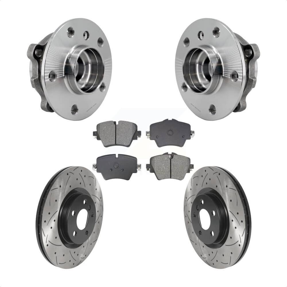 Transit Auto - KBB-128955 - Front Wheel Bearing and Hub Assembly Kits