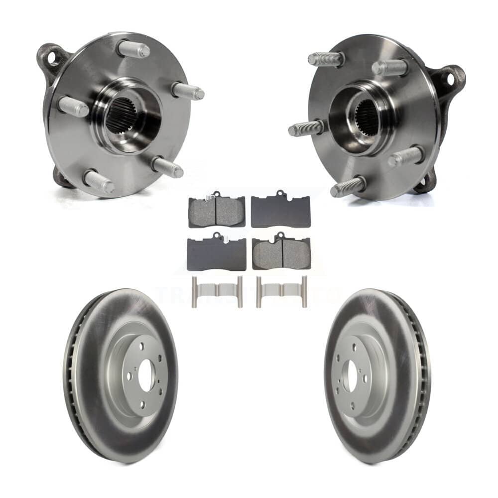 Transit Auto - KBB-129076 - Front Wheel Bearing and Hub Assembly Kits