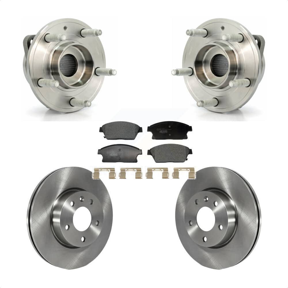 Transit Auto - KBB-129363 - Front Wheel Bearing and Hub Assembly Kits